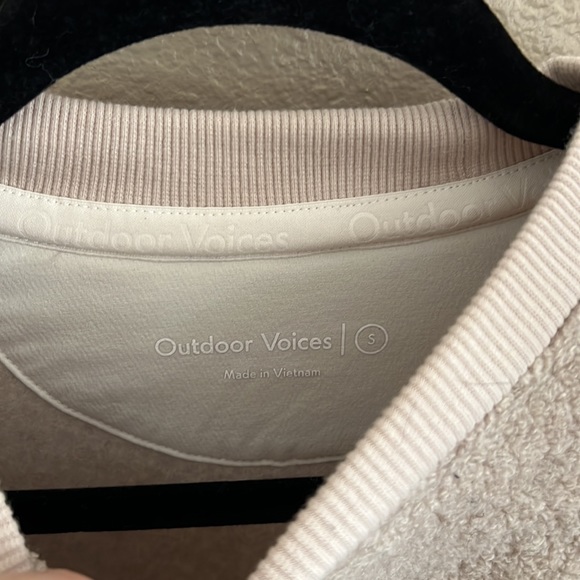 Outdoor Voices MegaFleece Crew Neck Sweater - Picture 3 of 4